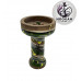 Bowl for a hookah of Kong PHUNNEL GLASE SPACE - color brown