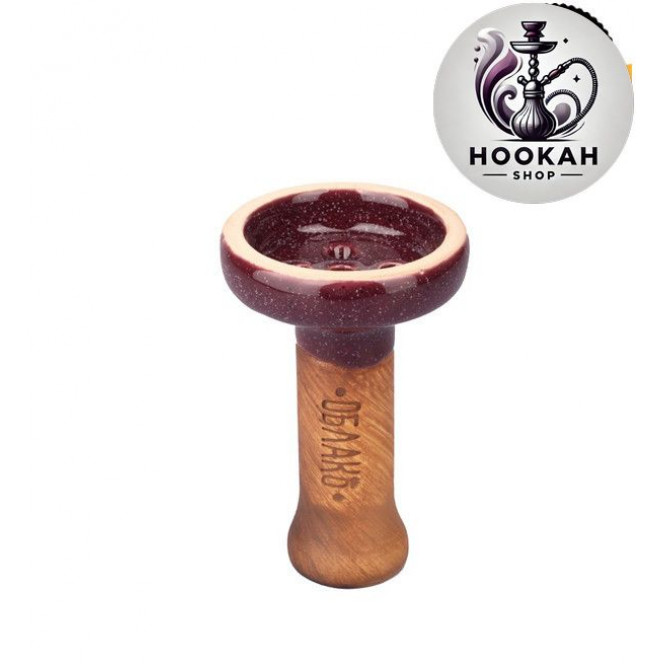 Bowl for a hookah Black Classic Cloud - color lilac