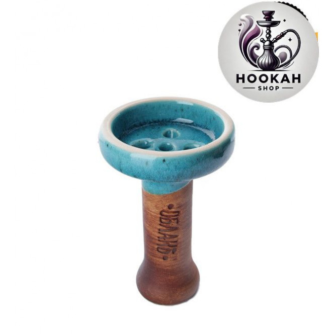 Bowl for a hookah Black Classic Cloud - color blue