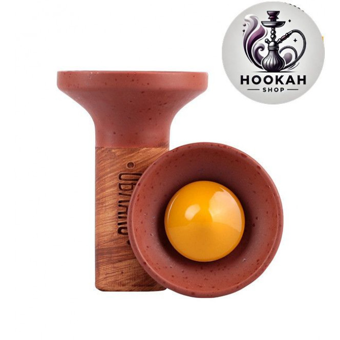 Bowl for a hookah Flow Cloud - color brown