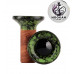 Bowl for a hookah Flow Cloud - color black - silver