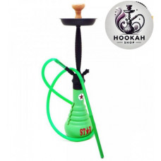 The hookah Amy 4-Stars 610 D (Germany) is color green