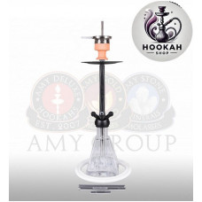 Hookah Amy Deluxe (039) Aero-X Click - black-white