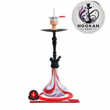 Hookah Amy DeLuxe (057) Globe - color red-black