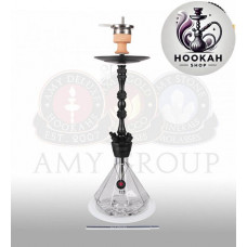 Hookah Amy Deluxe 063 Alu Diamond - white