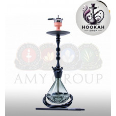 Hookah Amy Deluxe 063 Alu Diamond - black