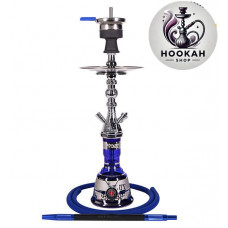 Amy Deluxe hookah - 088.02 Mini Kura - color steel - blue