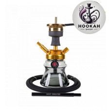 AMY DELUXE hookah - 094.03 Alu Sphere Bag - color gold-black