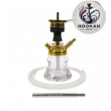 AMY DELUXE hookah - 094.03 Alu Sphere Bag - color gold-transparent