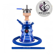 AMY DELUXE hookah - 094.03 Alu Sphere Bag - color blue