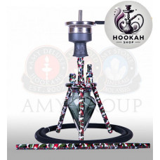 AMY DELUXE hookah - 111.03 - color red-black