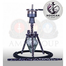 AMY DELUXE hookah - 111.03 - color black - silver