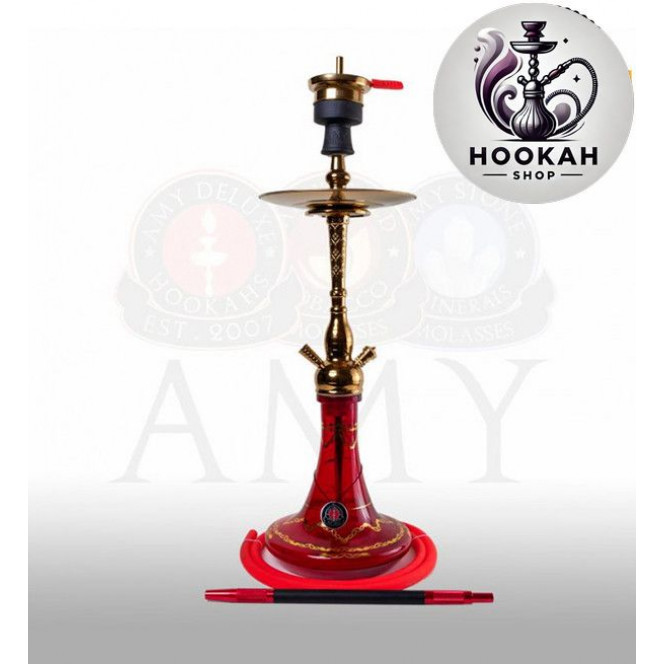 AMY DELUXE hookah - 118.01 - color red