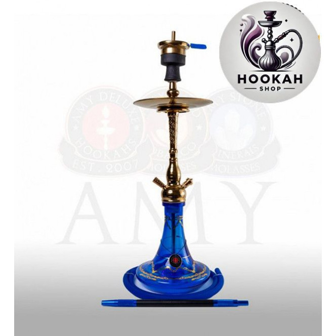 AMY DELUXE hookah - 118.01 - color blue