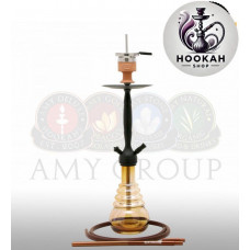 Hookah Amy DeLuxe 690 R Cityscape - gold color