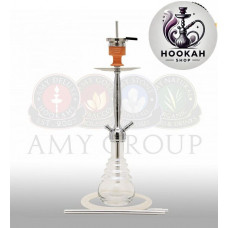 Hookah Amy DeLuxe 690 R Cityscape - transparent color