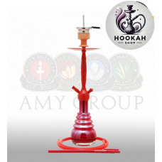 Hookah Amy DeLuxe 690 R Cityscape - red