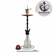 Hookah Amy Deluxe Imperium (055) - black-transparent