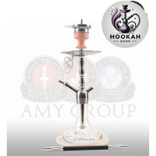 Hookah Amy Deluxe SS 10 Little Hammer - color transparent