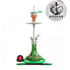 Hookah Amy DeLuxe SS 11 Little Feather - color green