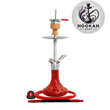 Hookah Amy DeLuxe SS 11 Little Feather - red