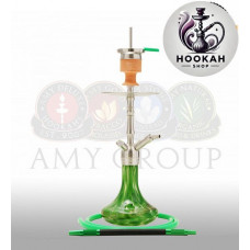 Hookah Amy Deluxe SS 12 Little Palm - color green