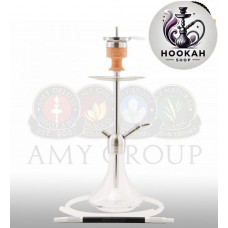 Hookah Amy Deluxe SS 13 Little Stick - color transparent