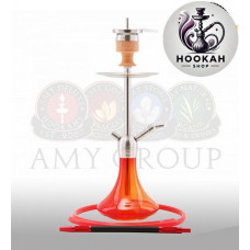 Hookah Amy Deluxe SS 13 R Little Stick - red