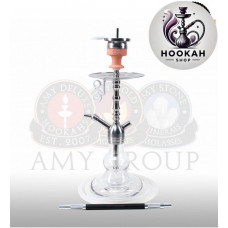 Hookah Amy Deluxe SS 15.02 Middle Tango - color transparent