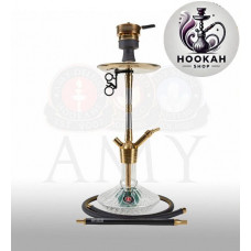 Hookah AMY DELUXE - SS 33.01 - color gold-transparent