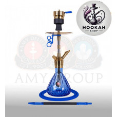 Hookah AMY DELUXE - SS 34.02 - gold-blue color