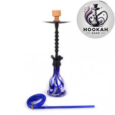 Hookah Amy Deluxe Swing (053) Hot Screen - black-blue