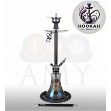 Hookah Amy Deluxe SS 22.01R Carbonica Pride R - black