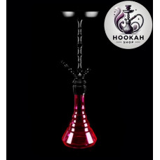 Hookah of Kaya Elox 630CE Combat Black - color burgundy