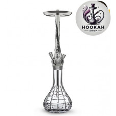 Hookah of Wookah Black White Crystal Squares (vuka black vayt Christal of a skve)