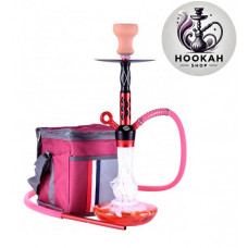 Yahya T2 hookah - R2 Click - color red