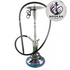 Hookah Amy DeLuxe SS 07 R Palm Steel - black