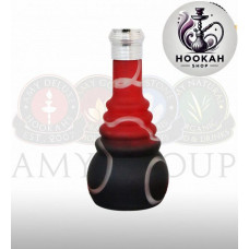 Flask for a hookah of 4 Star 650 - color red-black