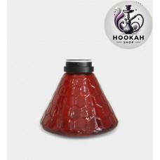 Flask for a hookah of Amy 067.01 Rocket - color red