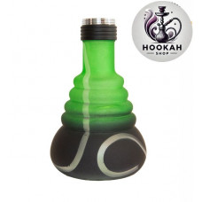 Flask for a hookah of Amy 4 stars 450 - color black-green