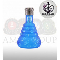 Flask for a hookah of Amy 4 stars 460 - color blue