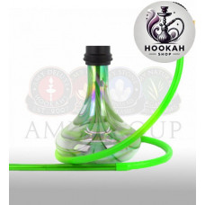 Flask for a hookah of Amy Deluxe 057 - color green