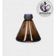 Flask for a hookah of AMY DELUXE 105.02 - color brown