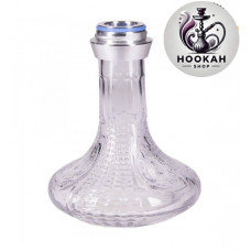 Flask for a hookah of AMY DELUXE & quot; Alu Luna" 068.02 - transparent color