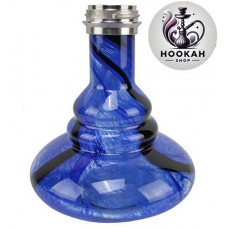 Flask for a hookah of Amy Deluxe SS 08 Click - color blue