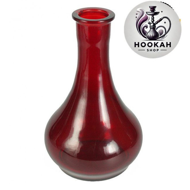 Flask for hookah Drop (Drop) - color red