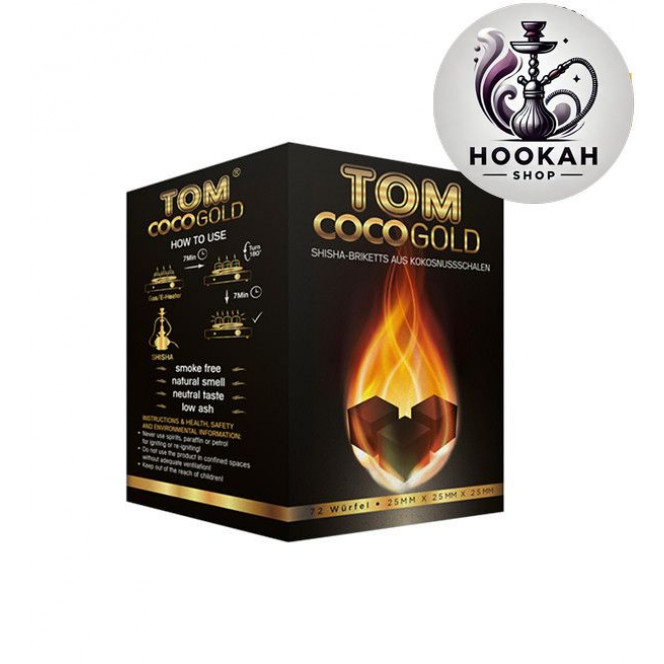 Coal coconut Tom Cococha Gold of 1 kg (volume of a kokoch gold 1 kg)