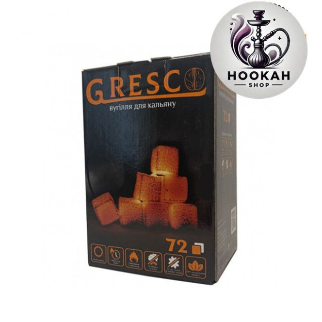 Coal for a hookah of Gresco of 1 kg (Gresko)