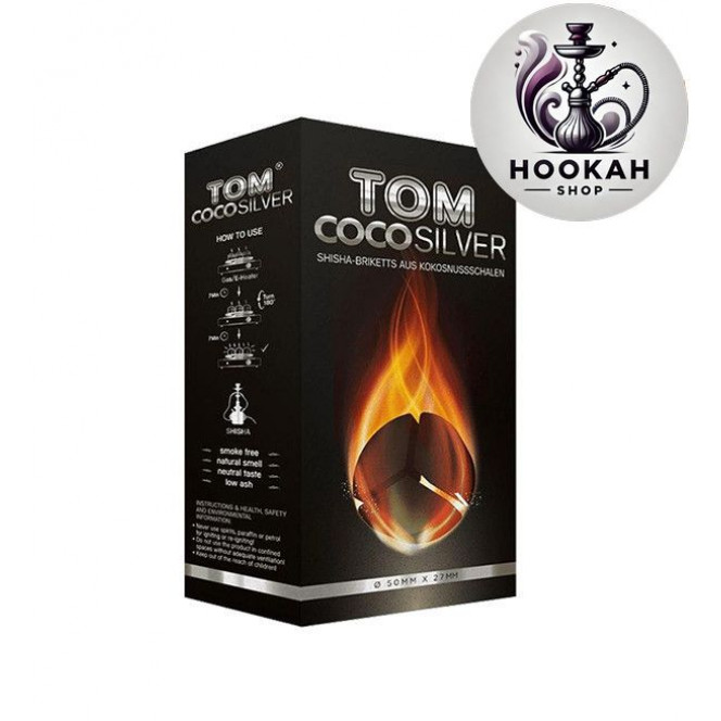 Coal for a hookah of Tom Cococha Silver