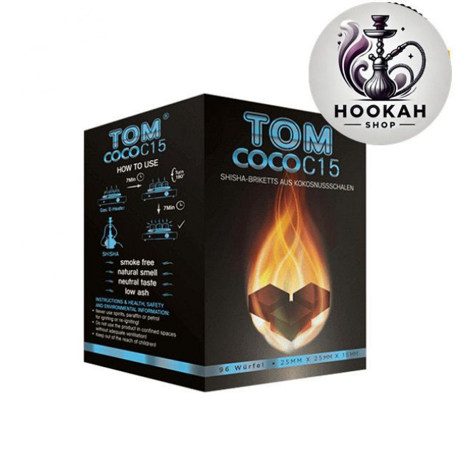 Coal coconut Tom Cococha Blue of 1 kg (volume of a kokoch to a bl of 1 kg)